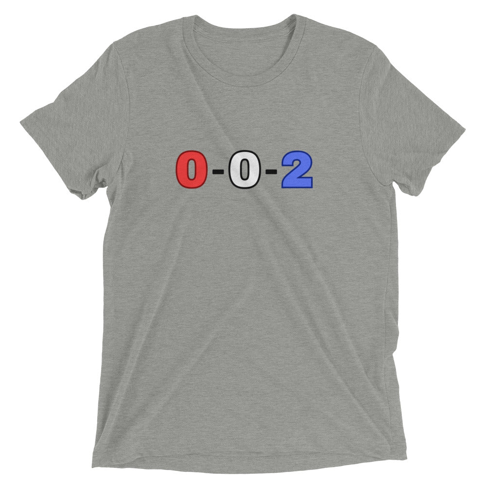 0-0-2 Red White & Blue T-shirt