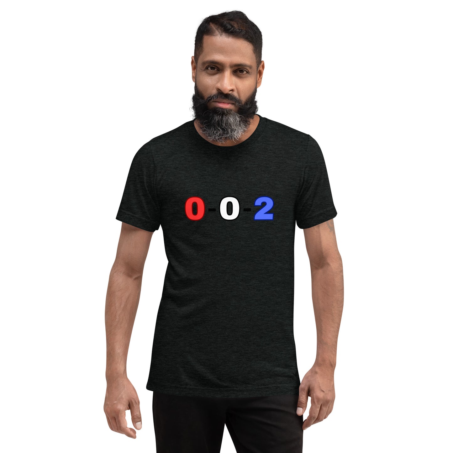 0-0-2 Red White & Blue T-shirt