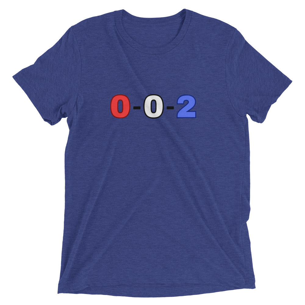 0-0-2 Red White & Blue T-shirt