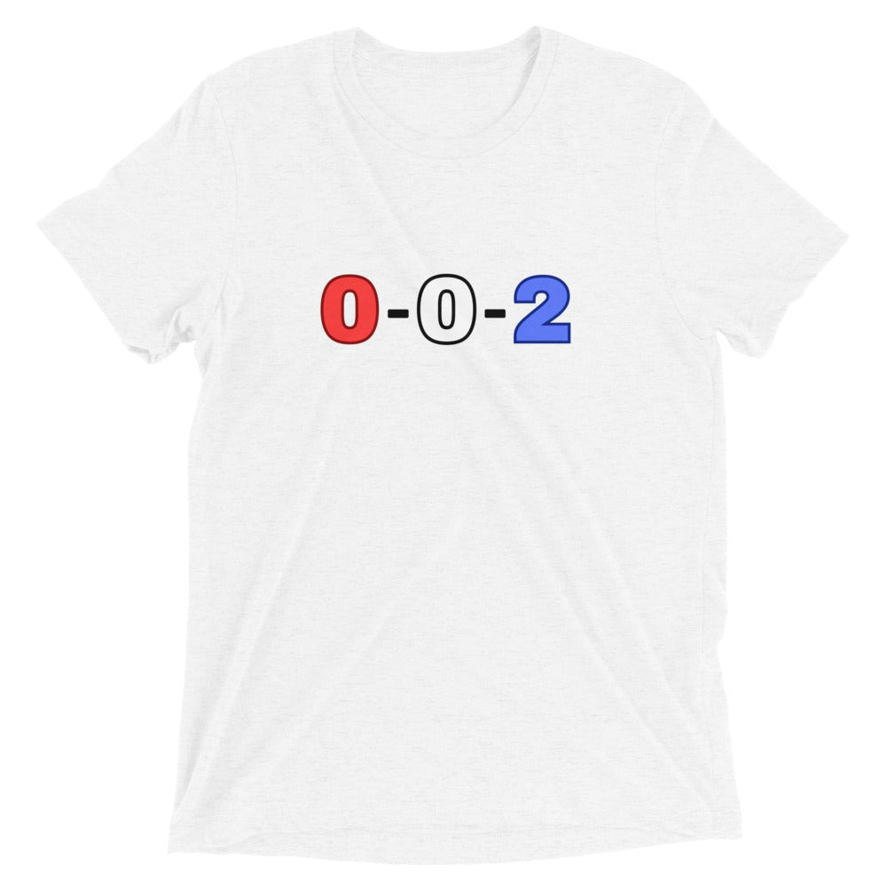 0-0-2 Red White & Blue T-shirt