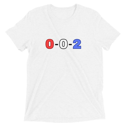 0-0-2 Red White & Blue T-shirt